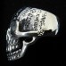 Skull Ring For Motor Biker - TR68